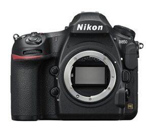 nikon d850 45.7mp full-frame fx-format dslr digital camera (body only) – (international model)