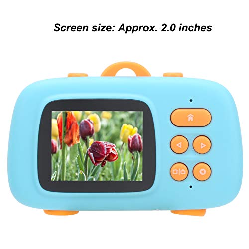 Kids Digital Camera, 2 inch Cute Cartoon Camera Toys, Support 32GB Memory Card Maximum, for Indoor, Outdoor