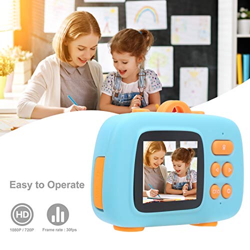 Kids Digital Camera, 2 inch Cute Cartoon Camera Toys, Support 32GB Memory Card Maximum, for Indoor, Outdoor