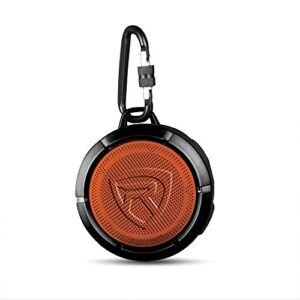 rockville rpb1 10 watt waterproof portable handheld bluetooth speaker+nfc loud!, black