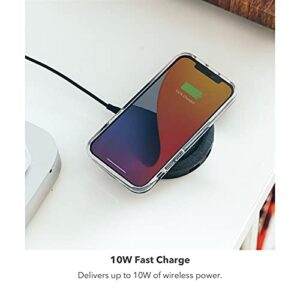 mophie - Wireless Charging hub Universal Wireless Charging hub with USB-A and USB-C Ports. for AirPods, iPhone, Google Pixel, Samsung Galaxy, Qi-Enabled Devices, USB-C and USB-A Devices - Black