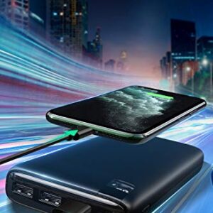 IXNINE Power Bank 26800mAh Portable Charger, High Capacity Phone Charger Compact External Battery Pack with LED Display and 4 Fast Charging Outputs for iPhone Samsung LG etc.