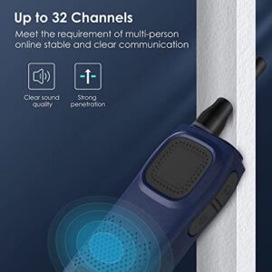 COTRE DMR 2 Way Radio - Digital&Analog Business Walkie Talky for Adults, Up to 2W Long Range Walky Talky, Automatic Backlight LED Screen, 30H Standby Time, 2 Charging Mode