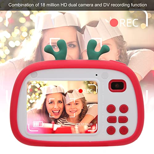 01 02 015 Cute Kids Camera, Christmas Style Kids Digital Camera for Indoor for Outdoor