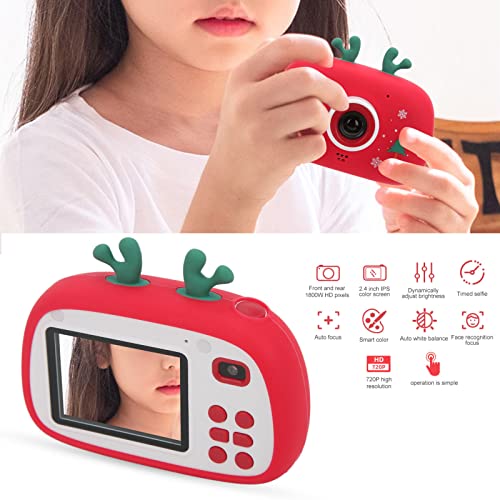 01 02 015 Cute Kids Camera, Christmas Style Kids Digital Camera for Indoor for Outdoor