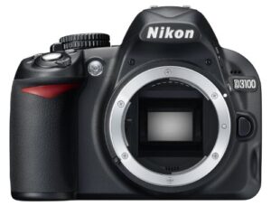 nikon d3100 digital slr camera body (kit box) no lens included – international version (no warranty)