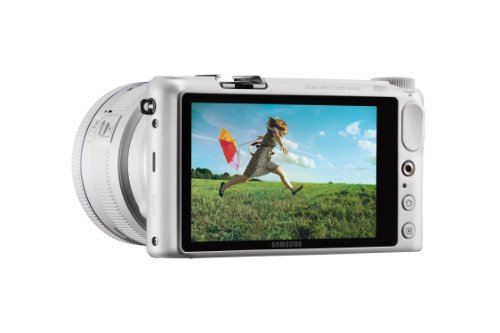 Samsung NX2000 20.3MP CMOS Smart WiFi Mirrorless Digital Camera with 20-50mm Lens and 3.7" Touch Screen LCD (White) (Discontinued by Manufacturer)