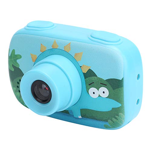 01 Digital Cameras, Hd 1080P Children Camera, 2 Inch IPS Screen Continuous Shooting Christmas Birthday Present for Children Thanksgiving(Blue)