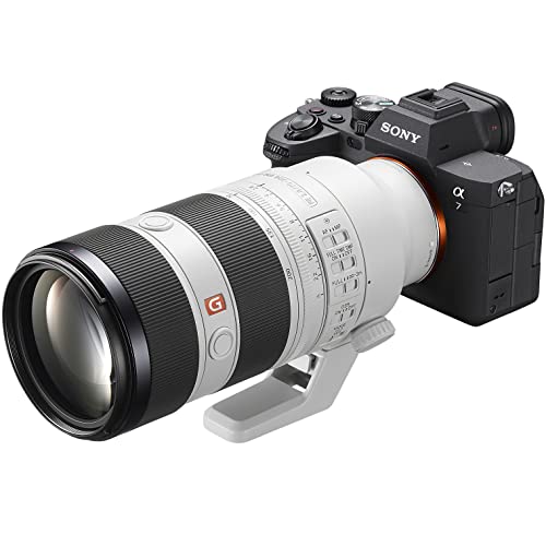 Sony a7 IV Full Frame Mirrorless Camera Body with 2 Lens Kit FE 70-200mm F2.8 GM OSS II G Master + 28-70mm ILCE-7M4K/B + SEL70200GM2 Bundle w/Deco Gear Backpack + Monopod+2 Battery, LED & Accessories