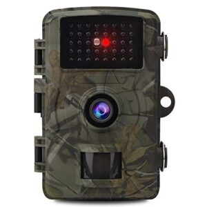 shipenophy infrared camera, waterproof high definition waterproof camera durable 1080p high definition plastic for hunting camera for night