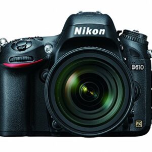 Nikon D610 24.3 MP CMOS FX-Format Digital SLR Camera with 24-85mm f/3.5-4.5G ED VR Auto Focus-S Nikkor Lens