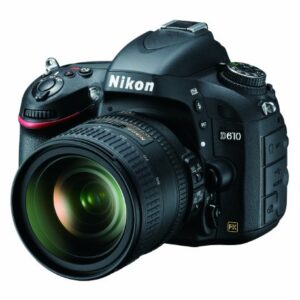 Nikon D610 24.3 MP CMOS FX-Format Digital SLR Camera with 24-85mm f/3.5-4.5G ED VR Auto Focus-S Nikkor Lens