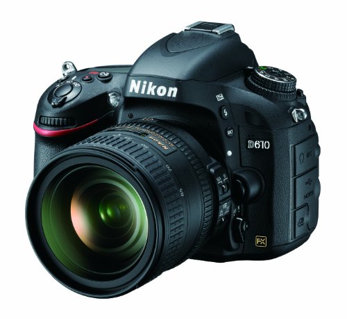 Nikon D610 24.3 MP CMOS FX-Format Digital SLR Camera with 24-85mm f/3.5-4.5G ED VR Auto Focus-S Nikkor Lens