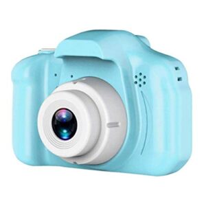 lkyboa kids portable digital video camera 2 inch lcd screen display camera digital cameras shockproof digital video camera toy birthday gift (color : blue)