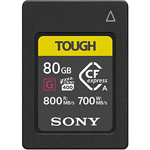 Sony CFexpress Type A 80GB Memory Card (2-Pack) Bundle (2 Items)