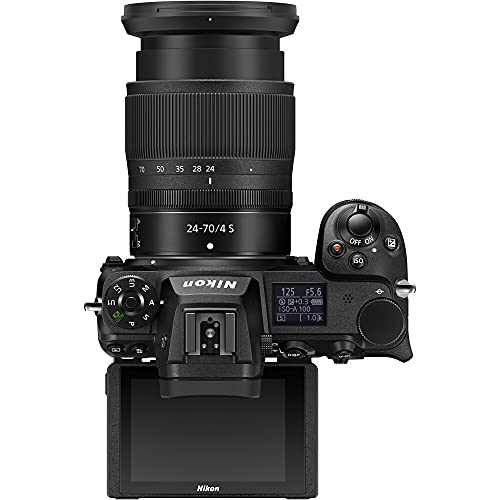 Nikon Z7 II Mirrorless Camera with 24-70mm f/4 Lens (1656) + FTZ II Adapter + 64GB Memory Card + Filter Kit + Wide Angle Lens + Color Filter Kit + Bag + EN-EL15c Battery + Charger + More (Renewed)