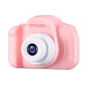 leyeet digital camera 2. 0inch hd 1080p dual lens children digital camera video recorder christmas birthday gifts