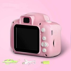 lkyboa children’s digital camera – kids camera,kids digital camera for boys girls birthday toy gift selfie camera screen (color : pink)