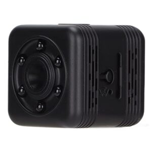 CUIFATI Action Camera with 6 Infrared Lights 30m Waterproof Design Memory Card Loop Recording 300mah Lithium Ion Battery Support WiFi Connection Suitable for Many Scenes.