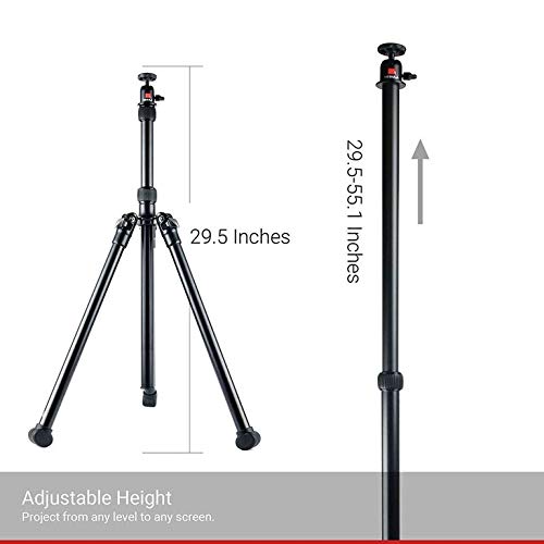 Anker Nebula Mars 2 Universal Tripod 3 Feet Black – Tripods (Universal, 3 Feet, Black, 360°, 0 – 180°, Steel)