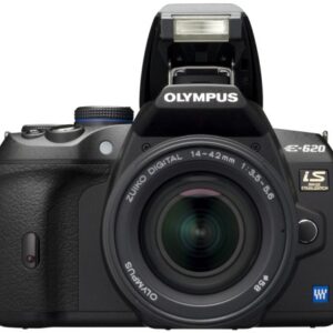 Olympus Evolt E620 12.3MP DSLR with IS, 2.7-inch Swivel LCD with 14-42mm f/3.5-5.6 Zuiko Lens