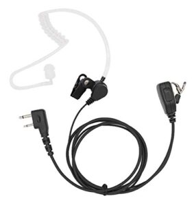 leimaxte ic-f4011 earpiece for icom 2 way radio,ic-f24s ic-f14 ic-f11 ic-f21 ic-f4011 ic-f3011 ic-f3013 ic-f3gt headset with mic ptt fbi security surveillance acoustic tube walkie talkie headphone