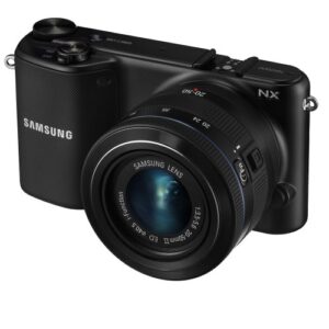 samsung nx2000 20.3mp cmos smart wifi mirrorless digital camera with 20-50mm lens and 3.7″ touch screen lcd (black) (old model)