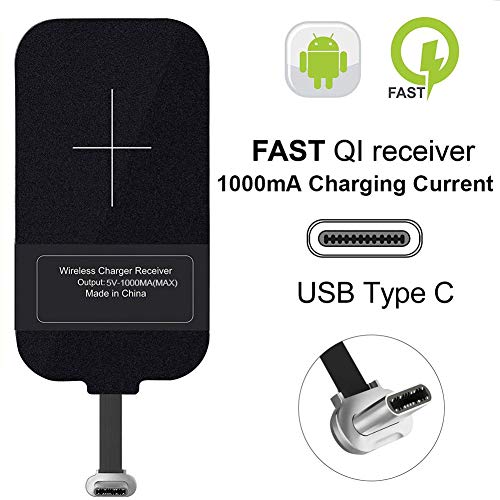 Type C Wireless Charging Receiver, USB C Qi Wireless Charging Receiver Module for Smartphone with Type C Interface