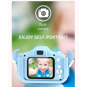 LKYBOA Digital Camera Kids Camera Screen Portable Compact Children's Cartoon Digital,Kids Camera (Color : B)