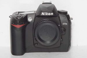 nikon d70s 6.1mp digital slr camera (body only)