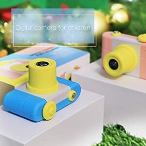 LKYBOA Children Digital Camera,Fun Camera, Rechargeable Child Mini Cartoon 1080P HD Video Recorder, Portable (Color : A)