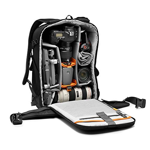 Lowepro Flipside BP 400 AW III Mirrorless and DSLR Camera Backpack - Black - with Rear Access - with Side Access - with Adjustable Dividers - for Mirrorless Like Sony α7 - LP37352-PWW