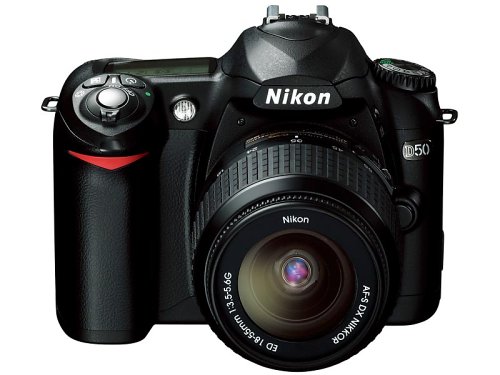 Nikon D50 Digital SLR Camera with Af-s 18-55mm Lens