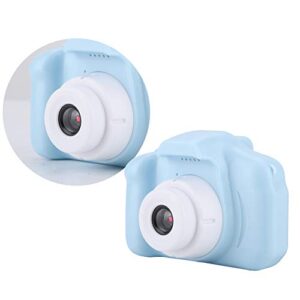 entatial kid video camera, mini 800w toy camera multi-language hd 1080p kid camera for photography(blue)