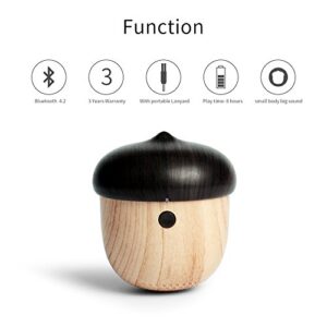 Mini Bluetooth Speaker - AVWOO Wireless Bluetooth Speaker with Enhanced Bass and Built-in Mic, Portable Bluetooth Speaker for Home Outdoor Travel, 10m Wireless Range up to 8 Hours Playtime