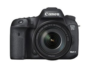 canon eos 7d mark ii digital slr camera with ef-s 18-135mm is usm lens, wi-fi adapter kit