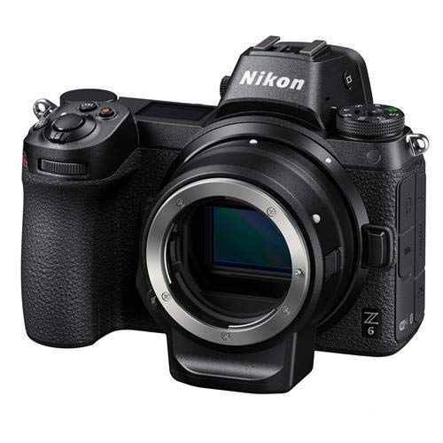 Nikon Z6 FX-Format Mirrorless Camera Body with Mount Adapter FTZ (Renewed)