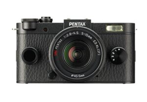 pentax pentax q-s1 02 zoom kit (black) 12.4mp mirrorless digital camera with 3-inch lcd (black)