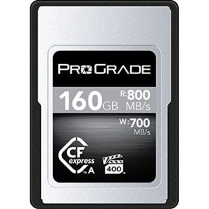 prograde digital cfexpress™ 2.0 type a memory card (160gb)