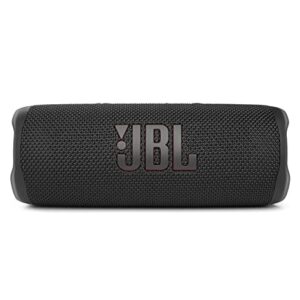 JBL Flip 6 Waterproof Portable Wireless Bluetooth Speaker Bundle with divvi! Premium Hardshell Case - Black