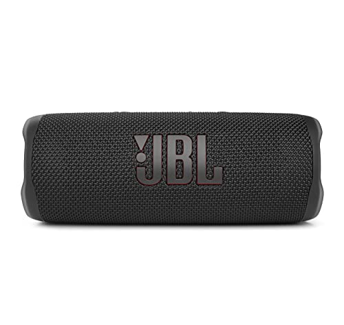 JBL Flip 6 Waterproof Portable Wireless Bluetooth Speaker Bundle with divvi! Premium Hardshell Case - Black