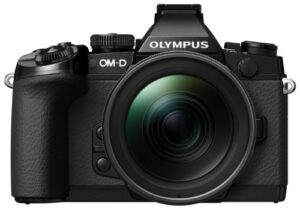 olympus e-m1 mirrorless digital camera with 12-40mm f2.8 lens