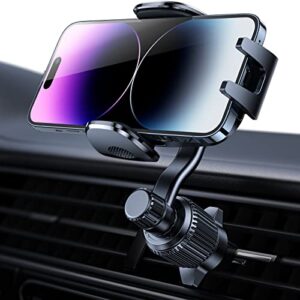 rorhxia car vent phone mount, [never blocking vent, enjoy the comfort of the a/c] hands-free universal extension clip air vent phone holder car fit for all phones iphone samsung more