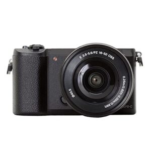 Camera A5100 16-50mm Mirrorless Digital Camera with 3-Inch Flip Up LCD Digital Camera (Color : W)