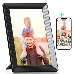 frameo 10.1 inch wifi digital picture frame, digital photo frame with 16gb storage and usb/tf memory card soles, free storage, ips hd touch screen – gift guide for mother’s day