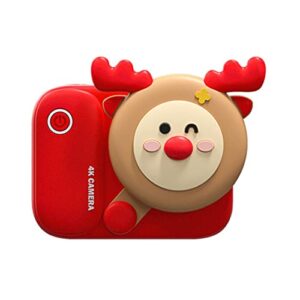 LINXHE Kids Camera - Digital Children Camera 48M 1080P Video Camera Toddler Boys Girl, 2.4 inch HD Screen Toys Christmas Birthday Gifts for Boy Girl (Color : Red)