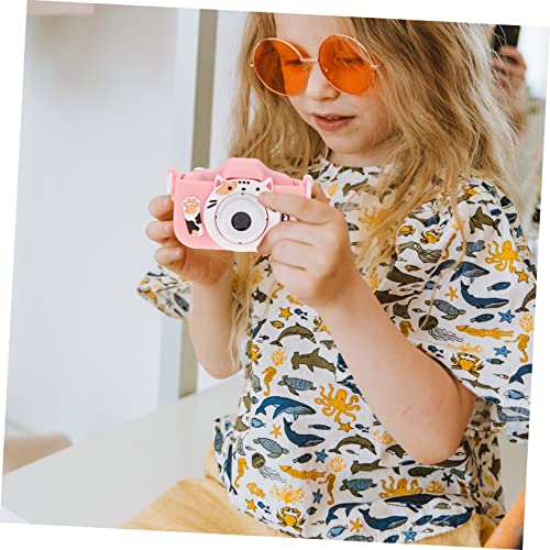 Milisten Digital Camera 2pcs Cartoon Digital Recorder Cameras Portable Children Toy Cat Mini Camera Boys Toddler Selfie Gaming Video Girls for P Kids Toddler Camera