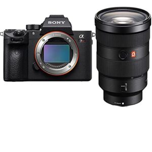 sony alpha a7r iv mirrorless digital camera (v2) with fe 24-70mm f/2.8 gm (g master) e-mount lens