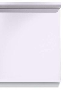 superior seamless photography background paper, #93 arctic white (53 inches wide x 18 feet long)