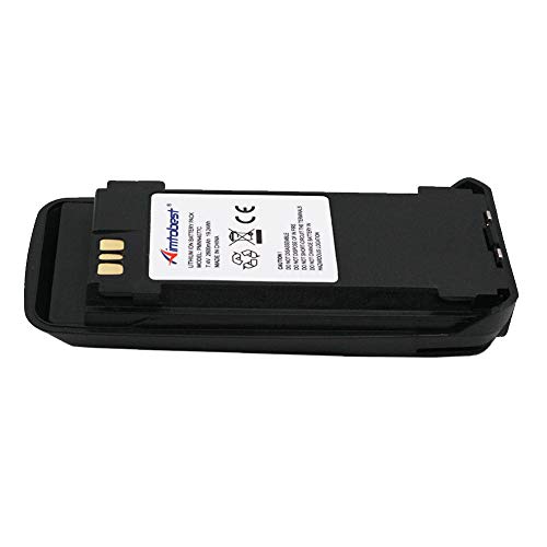 PMNN4066A PMNN4077C 2600mAh Li-ion Battery Compatible for Motorola XPR6350 XPR6550 XPR6380 XPR6580 XPR6100 XPR6300 XPR6500 DP3400 DP3600 DGP4150 DGP6150 XiR P8268 Radio (OEM Without IMPRES function)